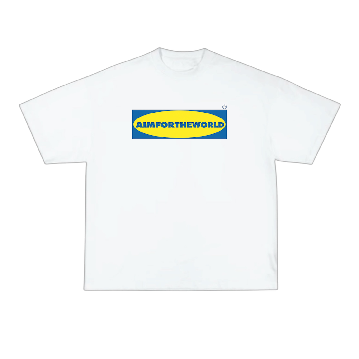 AIMFORTHEWORLD white